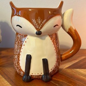 Fox : coffee or tea mug, new, never used excellent condition, By natural life
